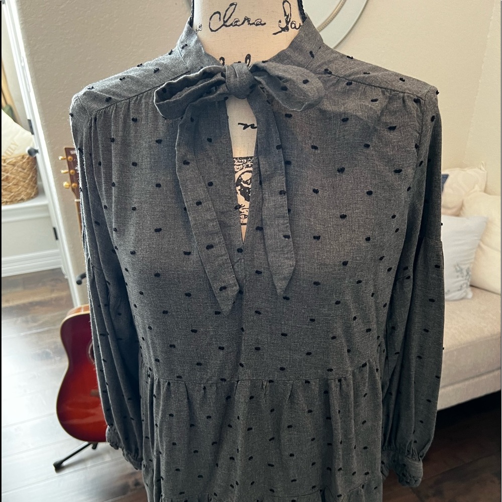 Zara dress neutral color